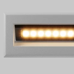Maytoni Einbauleuchte Wand LED Metall IP65 Weiß eckig 400 lm< Led Außenleuchten|Moderne Außenleuchten