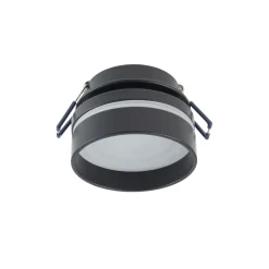 Nowodvorski Einbaustrahler GU10 Ø 8 cm Schwarz Aluminium Modern< Spots|Wandleuchten