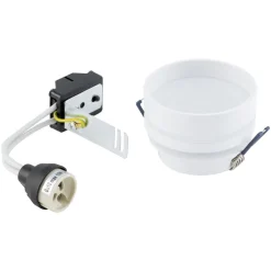 Spots|Wandleuchten*Nowodvorski Einbaustrahler GU10 Ø 8 cm Weiß Aluminium Modern OBID