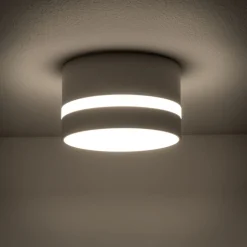 Spots|Wandleuchten*Nowodvorski Einbaustrahler GX53 Ø 8,5 cm Weiß Aluminium Modern