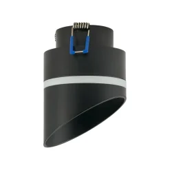 Spots|Wandleuchten*Nowodvorski Einbaustrahler GX53 Schwarz H: 12 cm Aluminium Modern