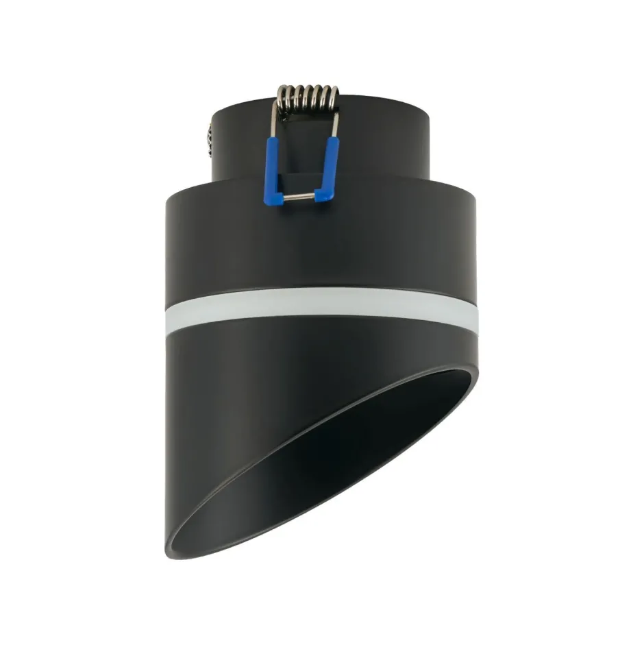 Spots|Wandleuchten*Nowodvorski Einbaustrahler GX53 Schwarz H: 12 cm Aluminium Modern