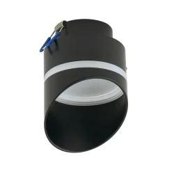 Spots|Wandleuchten*Nowodvorski Einbaustrahler GX53 Schwarz H: 12 cm Aluminium Modern