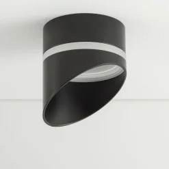 Spots|Wandleuchten*Nowodvorski Einbaustrahler GX53 Schwarz H: 12 cm Aluminium Modern