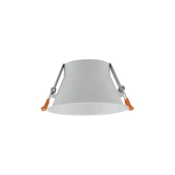 Wohnzimmerlampen|Metall Lampen*Nowodvorski Einbaustrahler Weiß GX53 Metall Ø 14,5 cm Indoor