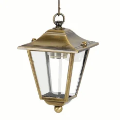 Rustikale Lampen|Messinglampen*Lido Elegante Außenleuchte LEROS Terrasse Balkon Laterne