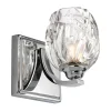 Elstead Elegante Badleuchte BOGAR Glas Schirm IP44 mit LED< Glaslampen|Kristalllampen