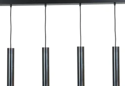 Masterlight Elegante Hängeleuchte Metall Schwarz Öl-Effekt Esstisch< Wohnzimmerlampen|Esszimmer Lampen