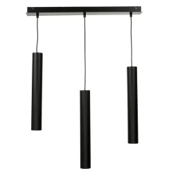 Nowodvorski Elegante Pendelleuchte Schwarz 3-flammig Metall< Moderne Lampen|Esszimmer Lampen