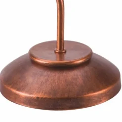 Lamkur Elegante Tischleuchte KALONA Braun Jugendstil 49cm< Glaslampen|Jugendstil Lampen