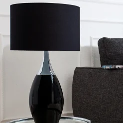 Invicta Interior Elegante Tischleuchte Klassisch Ø30cm< Tischlampen|Schlafzimmer Lampen