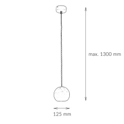Nowodvorski Esstisch Hängeleuchte GEOMETRIC Ø13cm Beton Grau< Betonlampen|Moderne Lampen