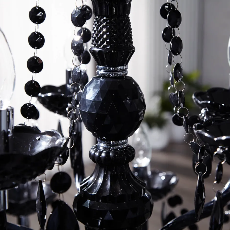 Invicta Interior Esszimmer Lampe Designerleuchte Klassisch E14 Schwarz< Hängelampen|Designerlampen