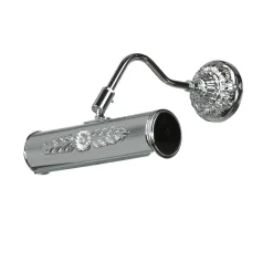 Giovanni Battista Exklusive Bilderleuchte Chrom glänzend< Wandleuchten|Flurlampen