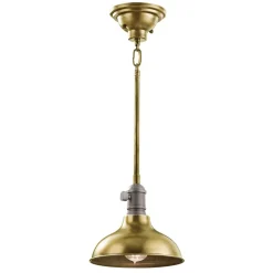 Deckenleuchten|Flurlampen*Elstead Extravagante Deckenleuchte SINO in Messing Industrial