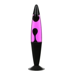 Retro Lampen|Lavalampen*Easylight Feminine Lavalampe Pink dunkles Lila Wachs JENNY