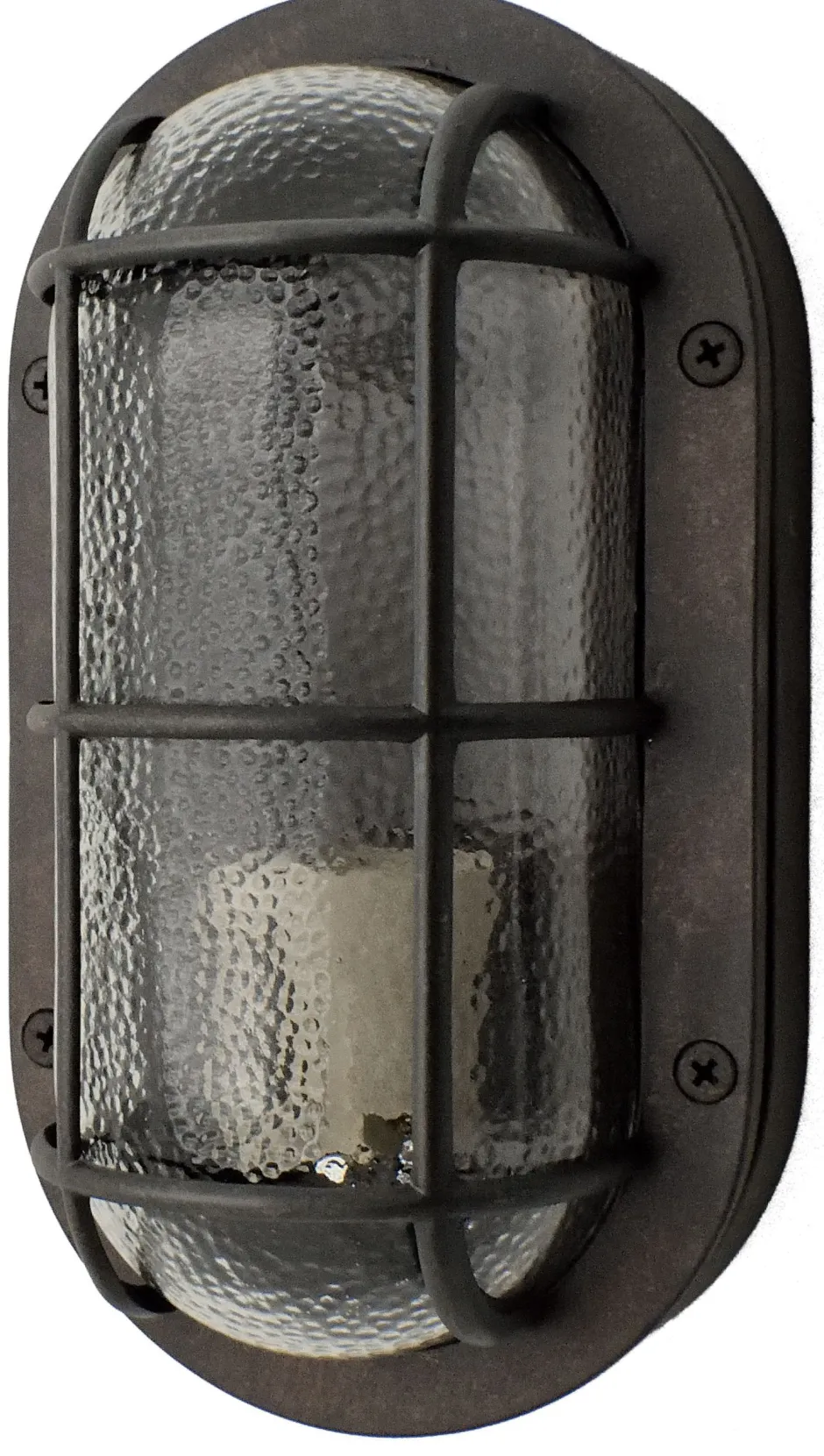 Außenwandleuchten|Feuchtraumleuchten*Andromeda Feuchtraumlampe Messing Glas 23 cm IP64 E27 Maritim