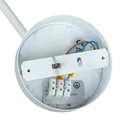 Retro Lampen|Wohnzimmerlampen*ALDEX Flexible Deckenlampe Weiß Wohnzimmer Retro Leuchte