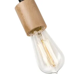 Deckenleuchten|Flurlampen*Lamkur Flexible Deckenleuchte KASSIDY Schwarz Wohnzimmer