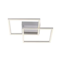 Wohnzimmerlampen|Metall Lampen*Just Light Flexible LED Deckenleuchte in Stahl 3000 K B:35,9 cm