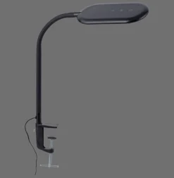 Just Light Flexible LED Klemmleuchte Schwarz 3000-6000 K dimmbar< Bürolampen|Schlafzimmer Lampen
