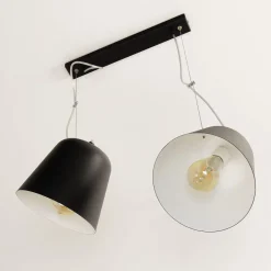 Hängelampen|Esszimmer Lampen*Sigma Flexible Pendelleuchte Tiket verstellbar Schwarz