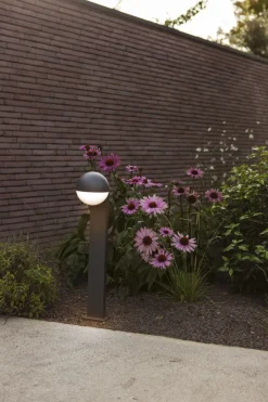 Metall Lampen|Kugellampen*Eco-Light Flexible Stehlampe Aluminium 70 cm E27 IP54 blendarm