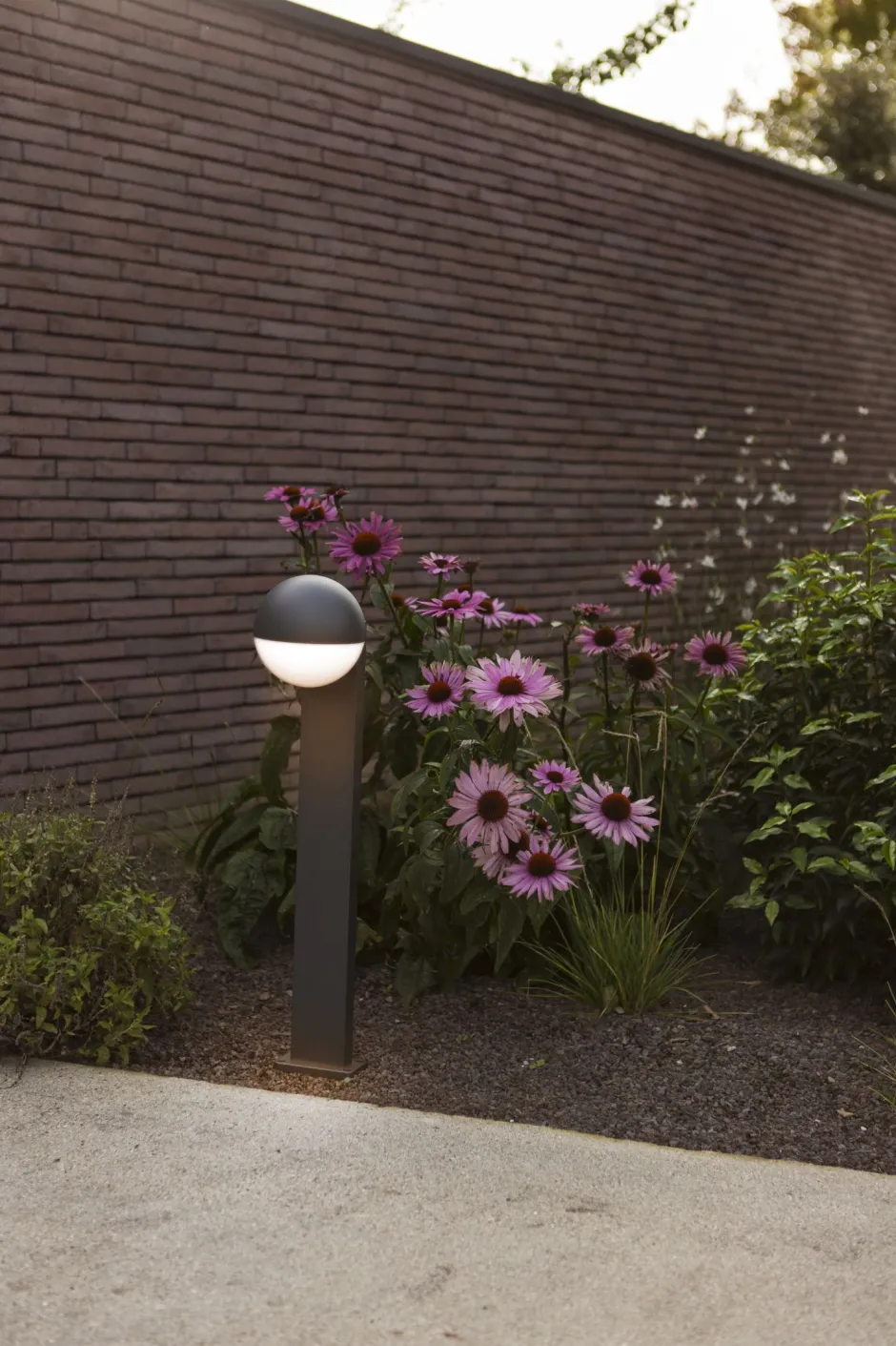 Metall Lampen|Kugellampen*Eco-Light Flexible Stehlampe Aluminium 70 cm E27 IP54 blendarm