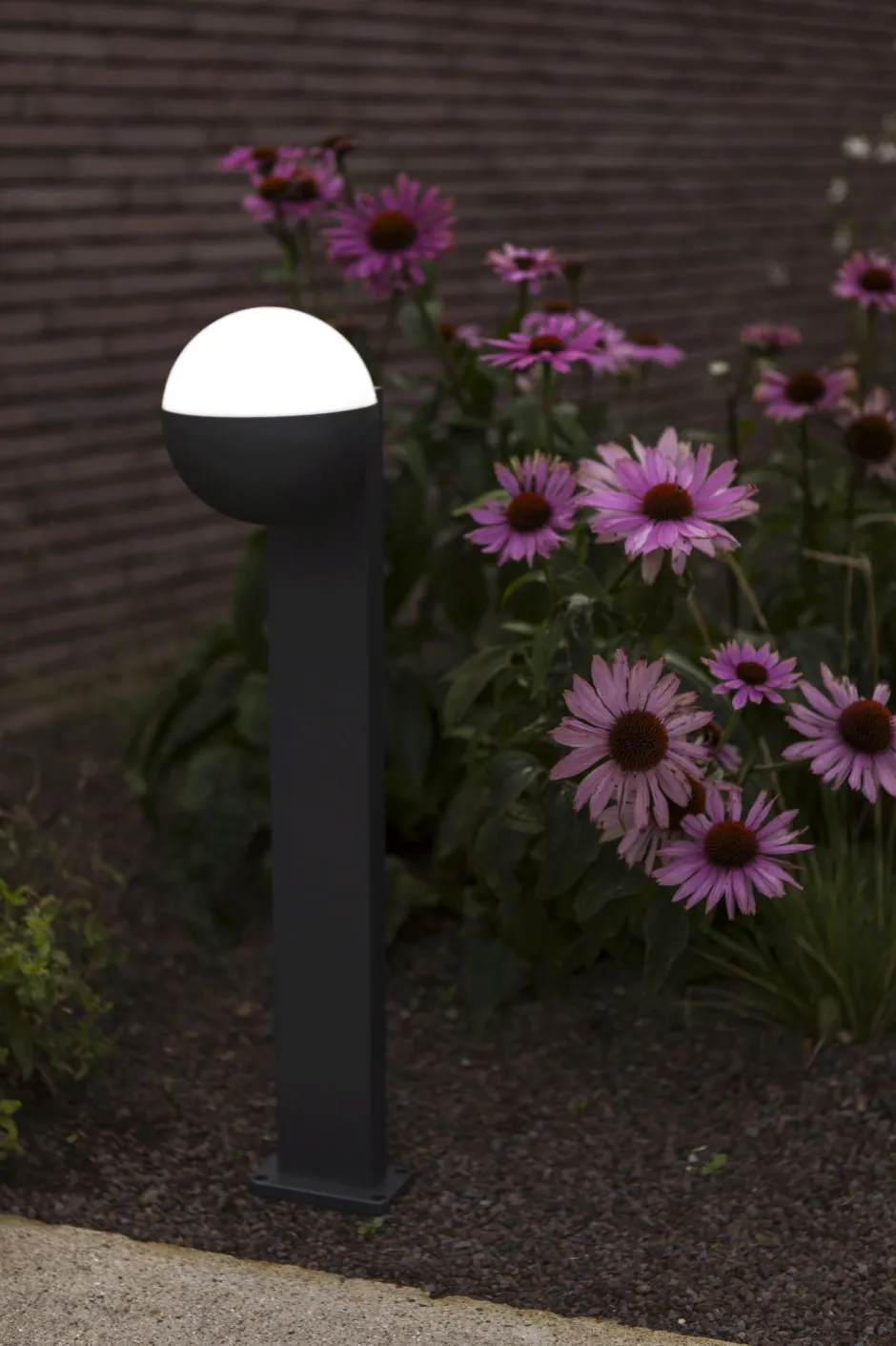 Metall Lampen|Kugellampen*Eco-Light Flexible Stehlampe Aluminium 70 cm E27 IP54 blendarm