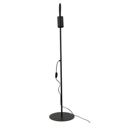 Moderne Lampen|Wohnzimmerlampen*Nowodvorski Flexible Stehleuchte Schwarz Metall 120cm Sofa