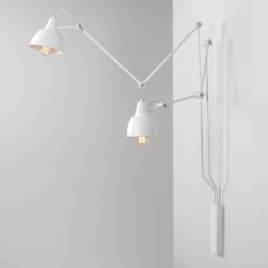 Wohnzimmerlampen|Designerlampen*ALDEX Flexible Wandleuchte AIDA Lesen Moderne Lampe