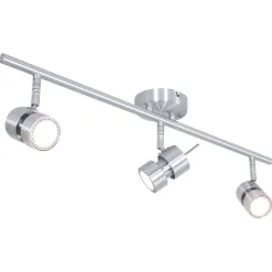 Steinhauer Flexibler Deckenspot in Stahl inkl. GU10 3-flammig< Deckenleuchten|Flurlampen