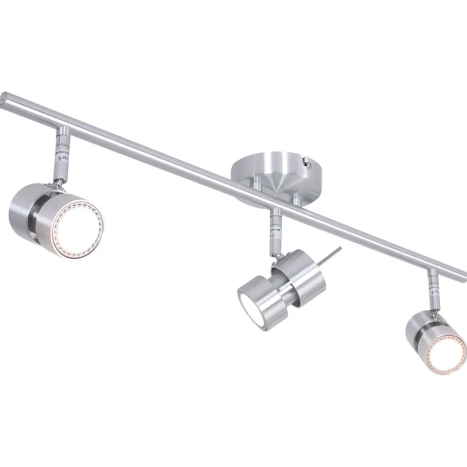 Steinhauer Flexibler Deckenspot in Stahl inkl. GU10 3-flammig< Deckenleuchten|Flurlampen
