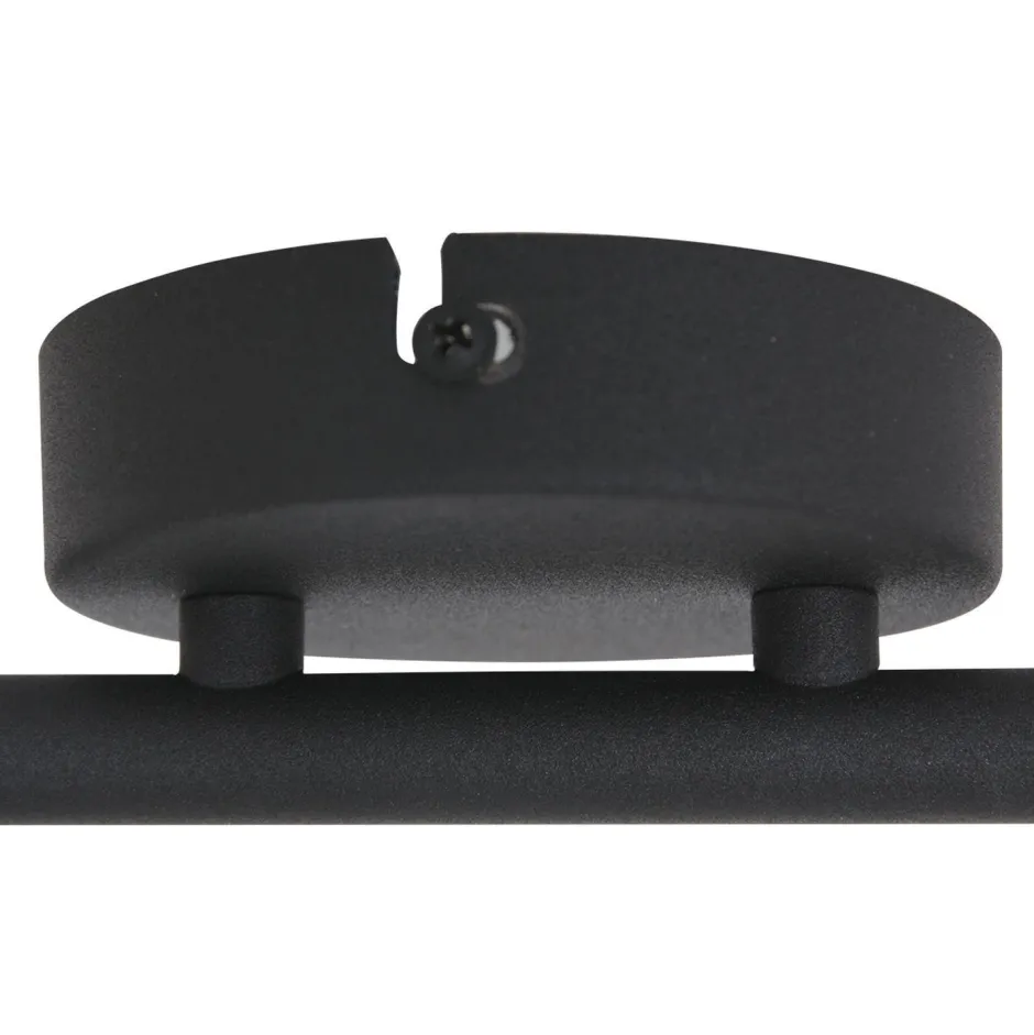 Steinhauer Flexibler Deckenspot Schwarz inkl. GU10 zielgerichtet< Spots|Badezimmer Lampe