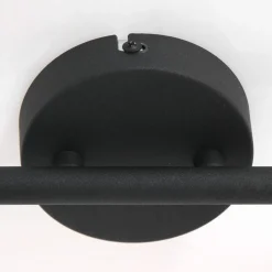 Steinhauer Flexibler Deckenspot Schwarz inkl. GU10 zielgerichtet< Spots|Badezimmer Lampe