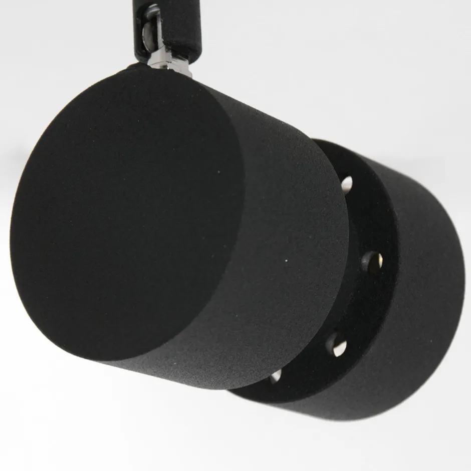 Steinhauer Flexibler Deckenspot Schwarz inkl. GU10 zielgerichtet< Spots|Badezimmer Lampe