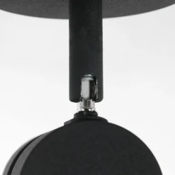 Spots|Badezimmer Lampe*Steinhauer Flexibler Deckenspot Schwarz inkl. GU10 akzentuiert