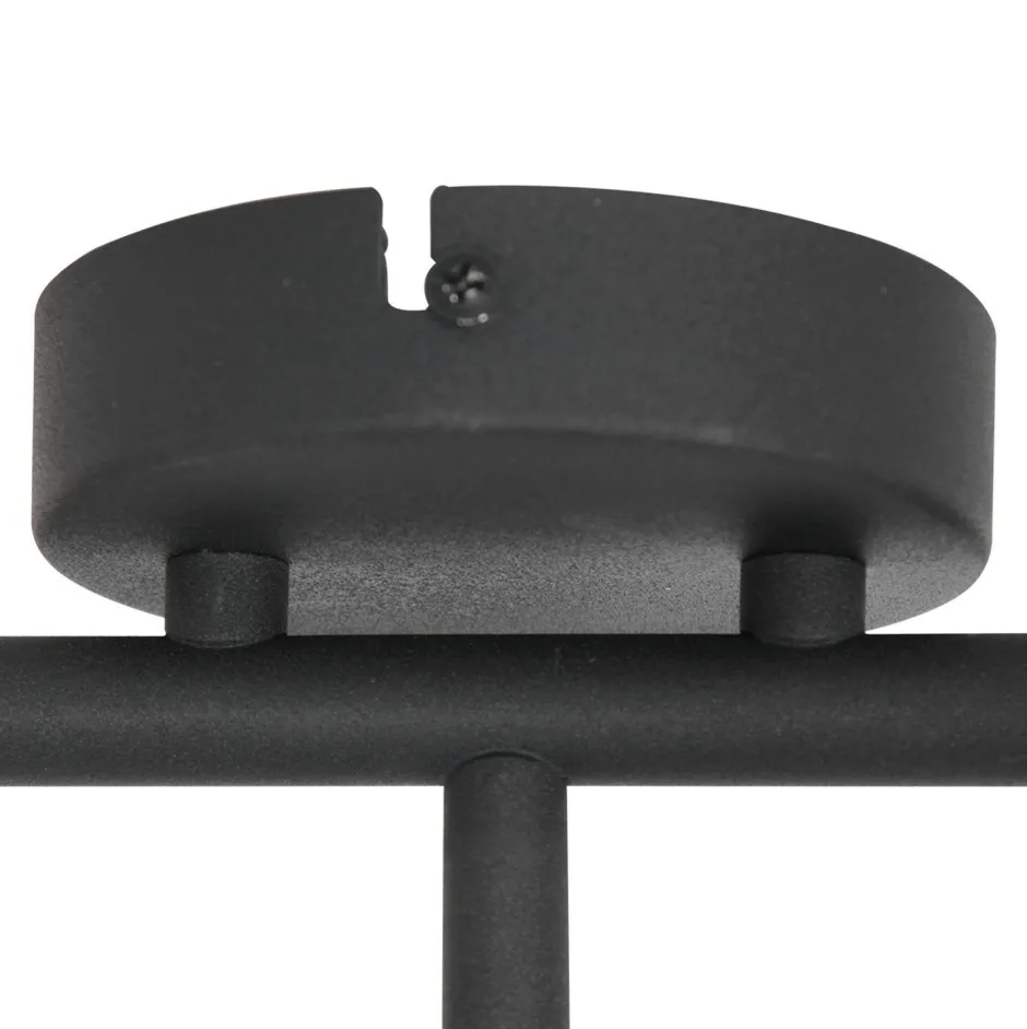 Deckenleuchten|Spots*Steinhauer Flexibler Deckenspot Schwarz inkl. GU10 3-flammig