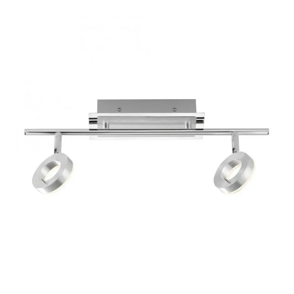 Paul Neuhaus Flexibler LED Deckenspot in Aluminium IP44 L:50,5 cm< Flurlampen|Bürolampen