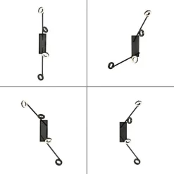 Paul Neuhaus Flexibler LED Deckenstrahler Anthrazit IP44 94 cm 26 W< Flurlampen|Bürolampen