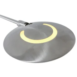 Led Lampen|Spots*Steinhauer Flexibler LED Wandstrahler in Stahl mit Stecker dimmbar