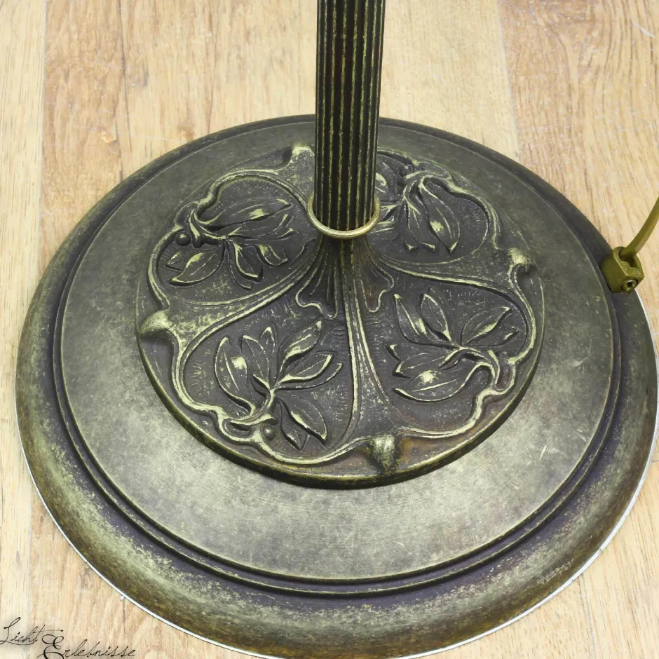 Giovanni Battista Florale Stehleuchte Weiß< Lampen Aus Aller Welt|Florale Lampen