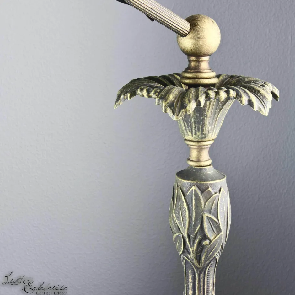 Giovanni Battista Florale Stehleuchte Weiß< Lampen Aus Aller Welt|Florale Lampen