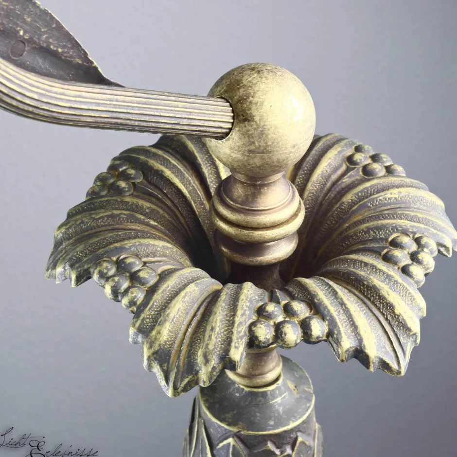 Giovanni Battista Florale Stehleuchte Weiß< Lampen Aus Aller Welt|Florale Lampen