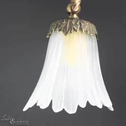 Giovanni Battista Florale Stehleuchte Weiß< Lampen Aus Aller Welt|Florale Lampen