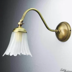 Wandleuchten|Esszimmer Lampen*Giovanni Battista Florale Wandlampe Bronze Hell