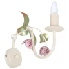 Luminex Florale Wandleuchte E14 ROSE Rosa< Wandleuchten|Esszimmer Lampen