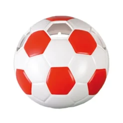Lampex Fussball Wandleuchte fürs Kinderzimmer rot/weiß<Kinder Keramiklampen|Kinderzimmerlampen