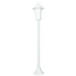 Easylight Garten Stehlampe Weiß H:1,05m E37 Laterne PARIS< Rustikale Lampen|Wegeleuchten