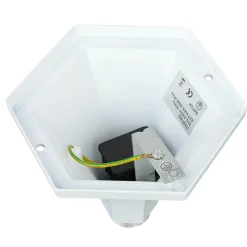 Easylight Garten Stehlampe Weiß H:1,05m E37 Laterne PARIS< Rustikale Lampen|Wegeleuchten